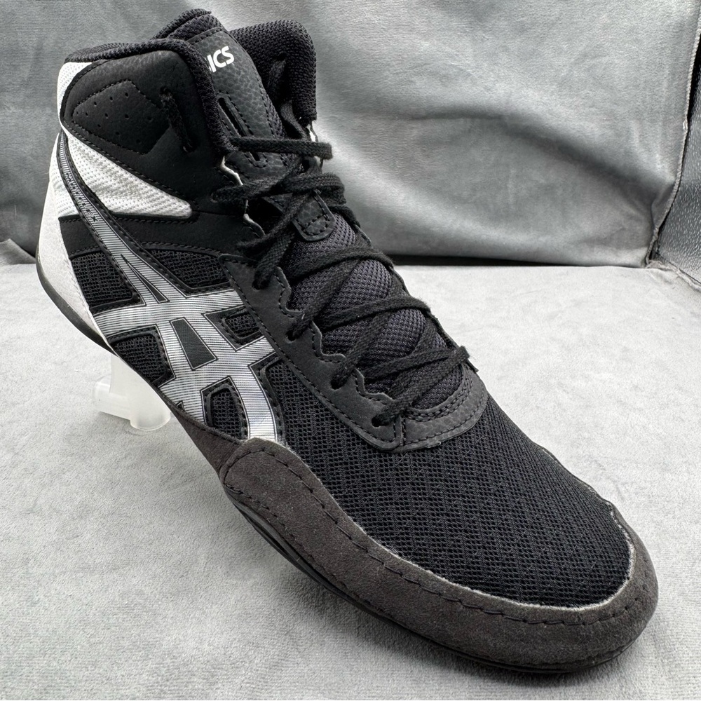 ASICS Matflex 6 Wrestling Shoes Men’s Size 11.5 Black Silver‎ Athletic Training